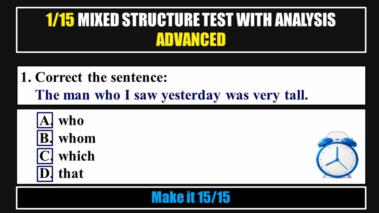Тест по смешанной грамматике английского языка с ответами | Часть O | Практикуйте свои навыки анг...