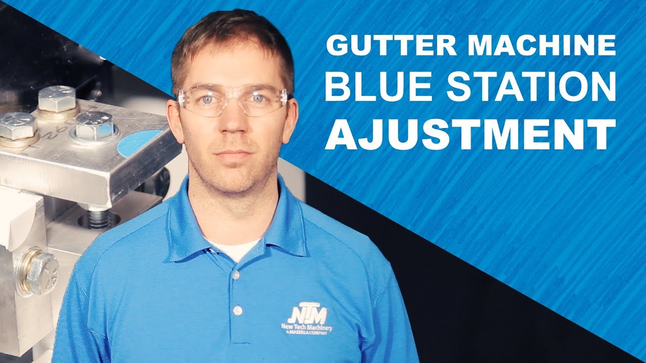 How To Fix Uphill or Downhill Gutters: Adjusting The Blue Station