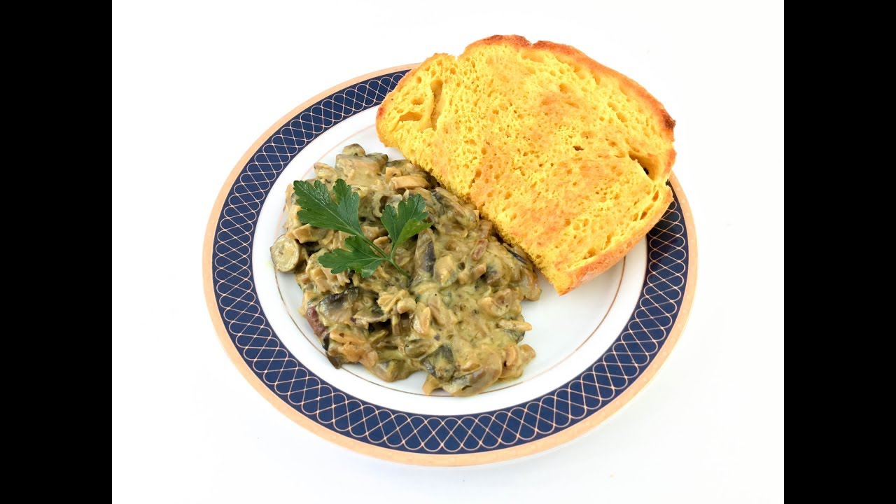 Champignon Sauce With Curcuma