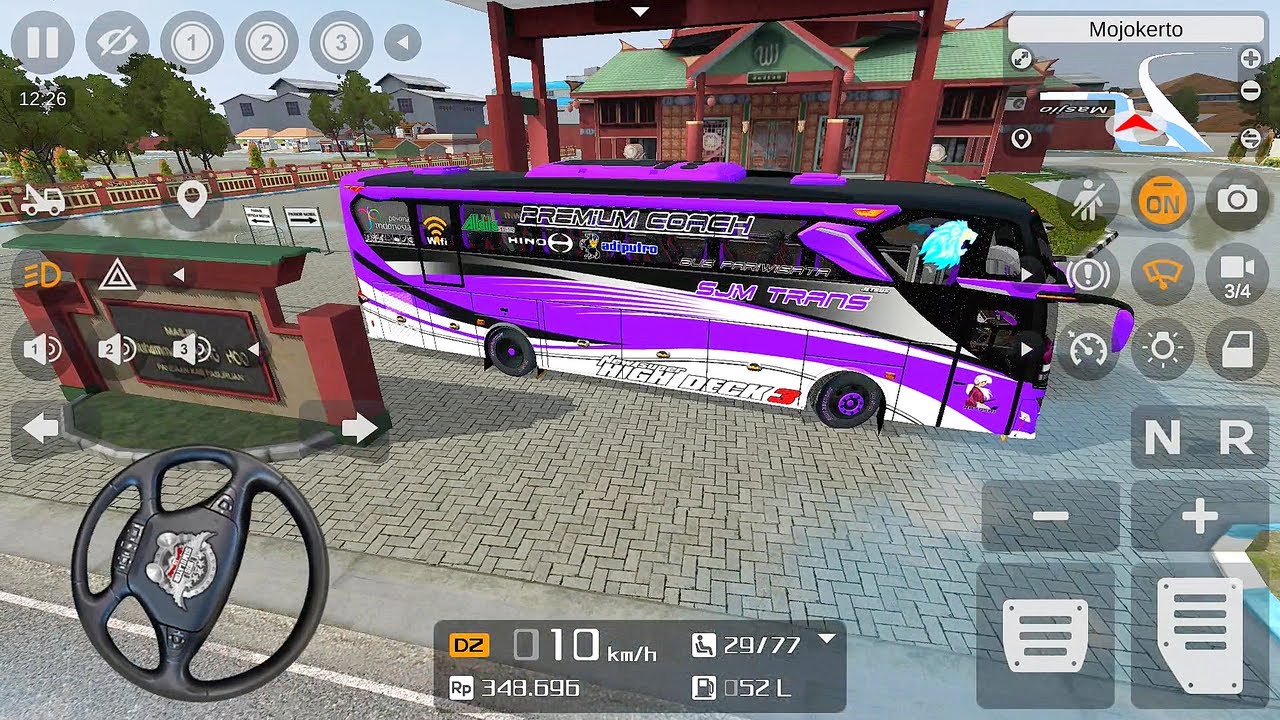 Bus Ratu Maher Antar Penumpang ke Masjid Cheng Hoo | Bus Simulator Indonesia