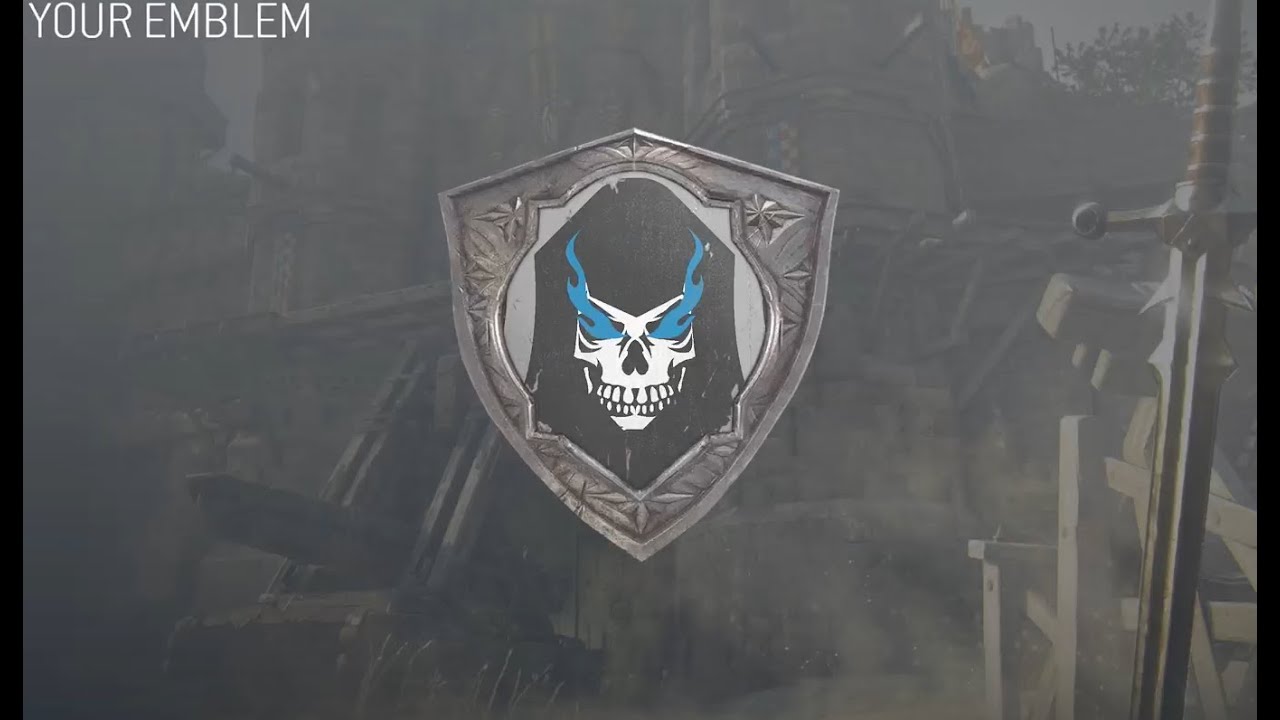 For Honor Emblem: How to Create the Hypnotic Eyes Grim Reaper (Transformation Info) Knights Only