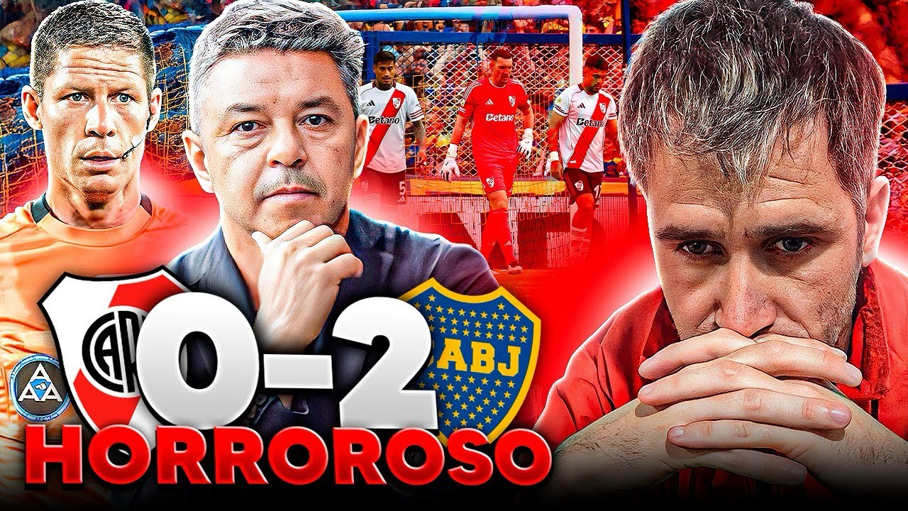 HORROROSO | REACCI&Oacute;N RIVER - BOCA | YACA SOLVEYRA 