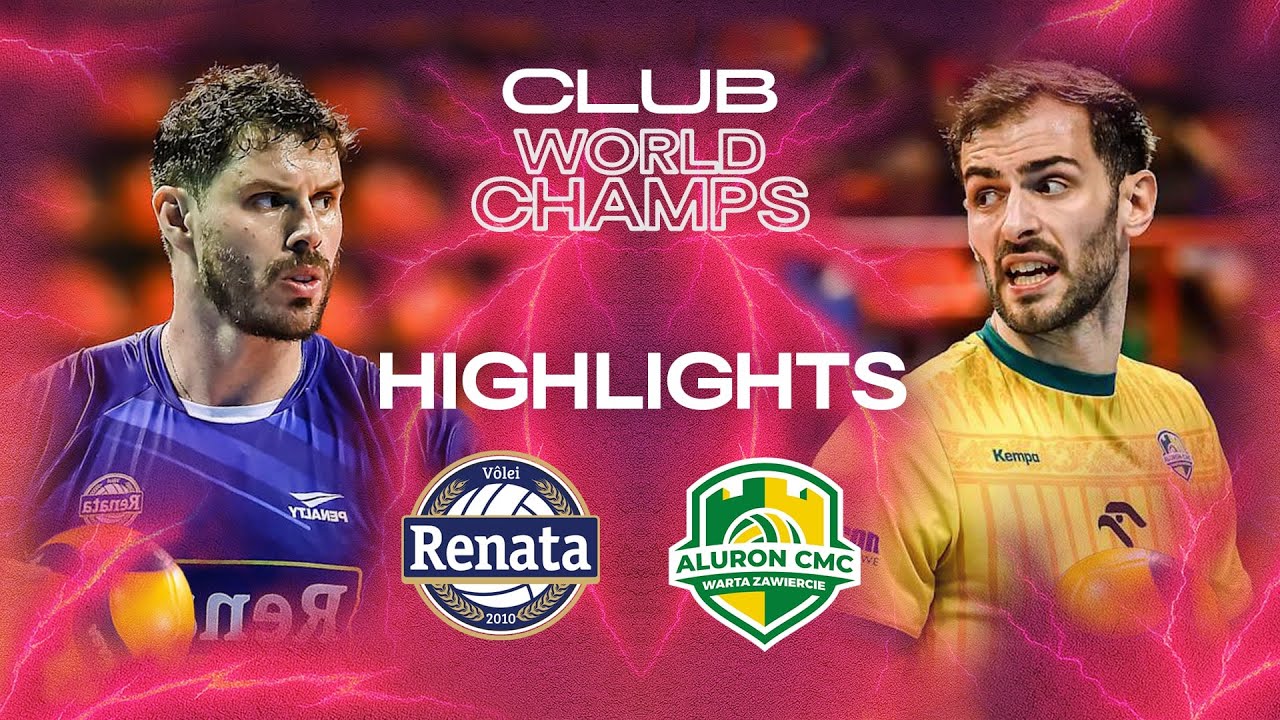 Renata 🇧🇷 vs. Aluron CMC 🇵🇱 - Pool Play | Club World Championships 2025 | Highlights