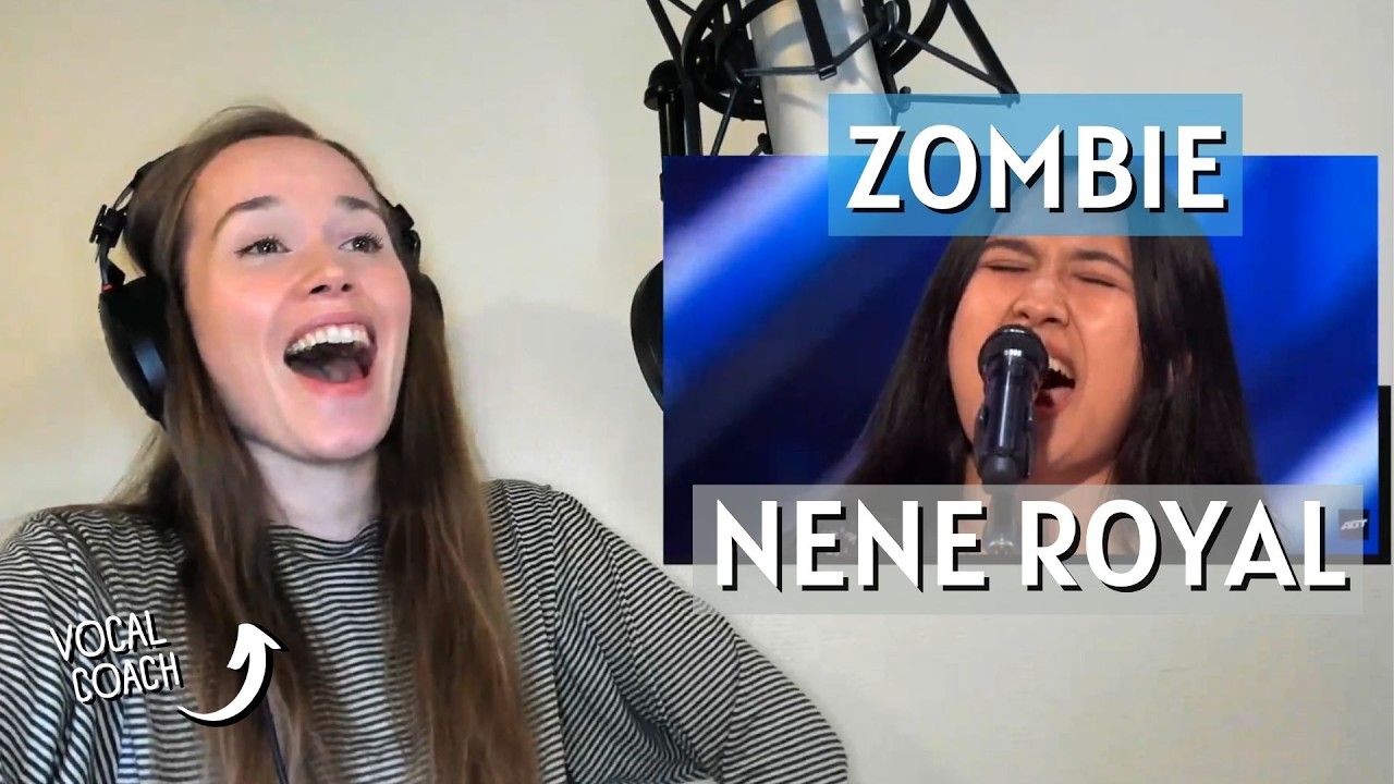 NENE ROYAL &mdash; &laquo;Zombie&raquo; | 15-летняя вокально-гитарная МОЩЬ 🤯 | Реакция вокального коуча