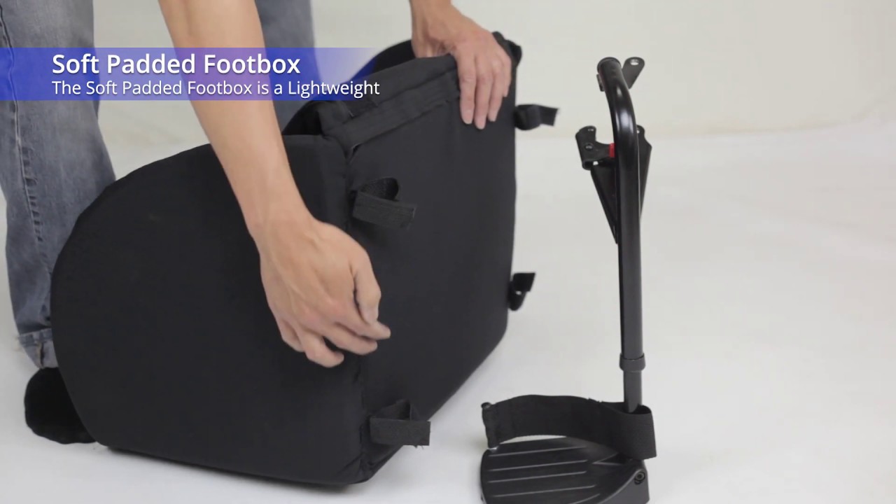 Soft Padded Footbox Wheelchair Accessories - How to Install