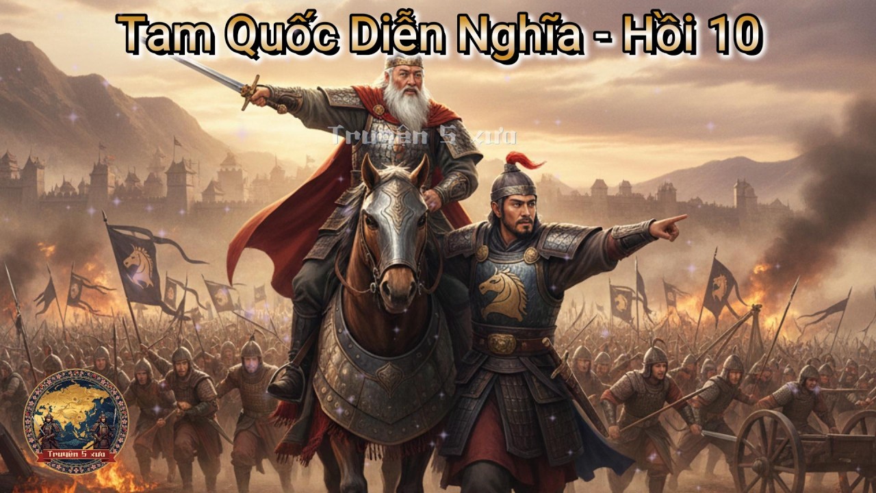 [TRUYỆN AUDIO Tam Quốc Diễn Nghĩa] Hồi 10: Giúp nhà vua, Mã Đằng khởi nghĩa - TRUYỆN 5 XƯA