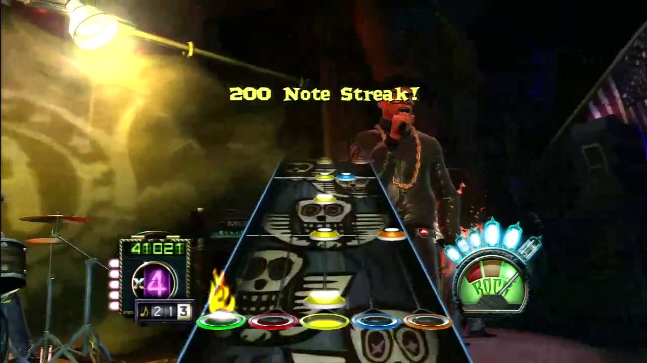 [720P HD] Guitar Hero Aerosmith - Walk this way (Run DMC) - Expert Guitar - 100% FC