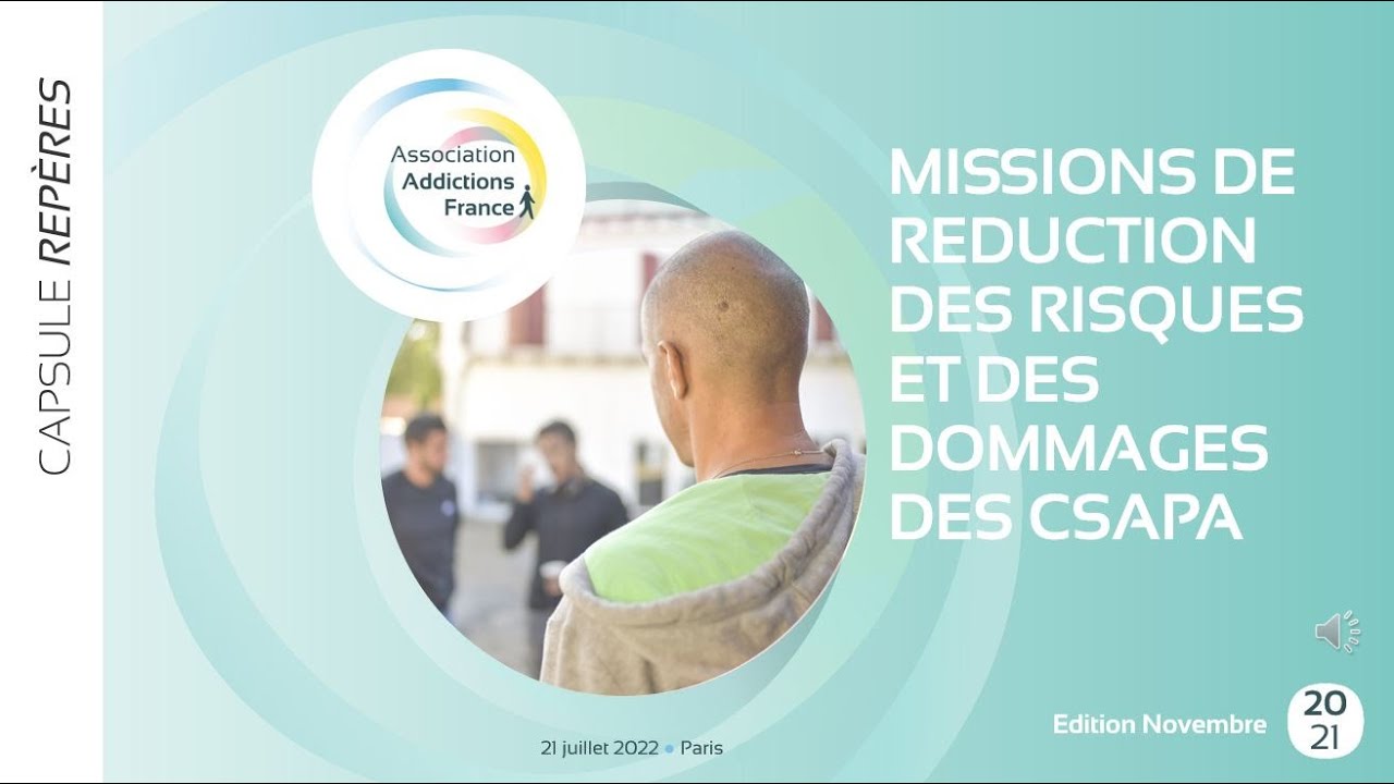 Capsule Reperes • Missions RDRD des CSAPA