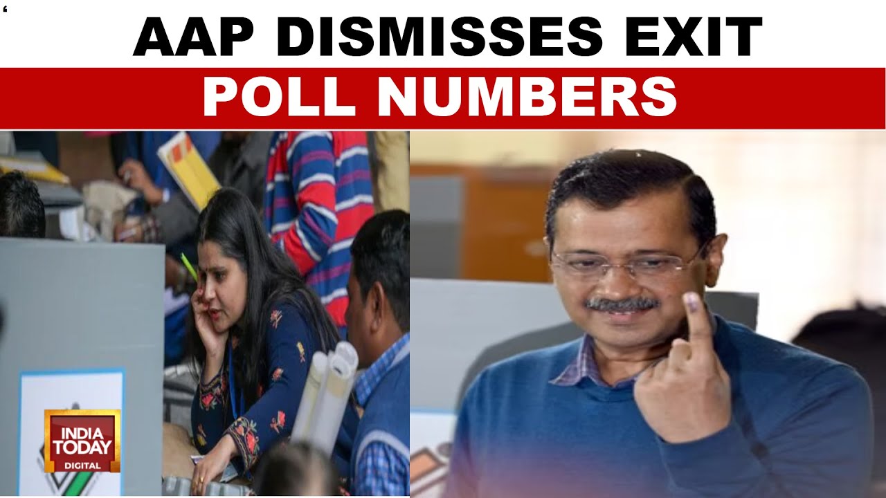 Delhi Exit Poll 2025: AAP Dismisses Exit Polls, Claims Bias And Improper Surveying | India Today