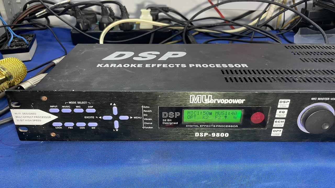 Nhận Setup vang số MU DSP 9800 cho AKH gửi từ Quảng Nam. HCMLIKE AUDIO. 0937031686