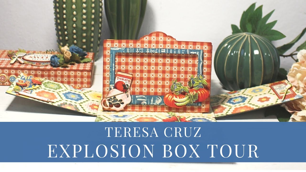 Explosion Box Tour by Teresa Cruz for Graphic 45