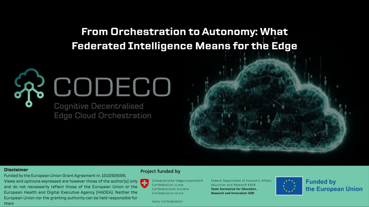 #2 Podcast  From Orchestration to Autonomy What Federated Intelligence Means for the Edge