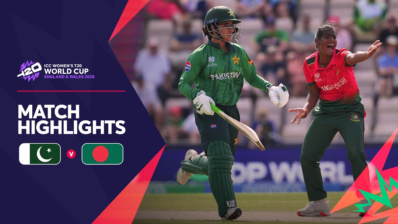 Pakistan v Bangladesh | Match Highlights | Women's #T20WorldCup 2026