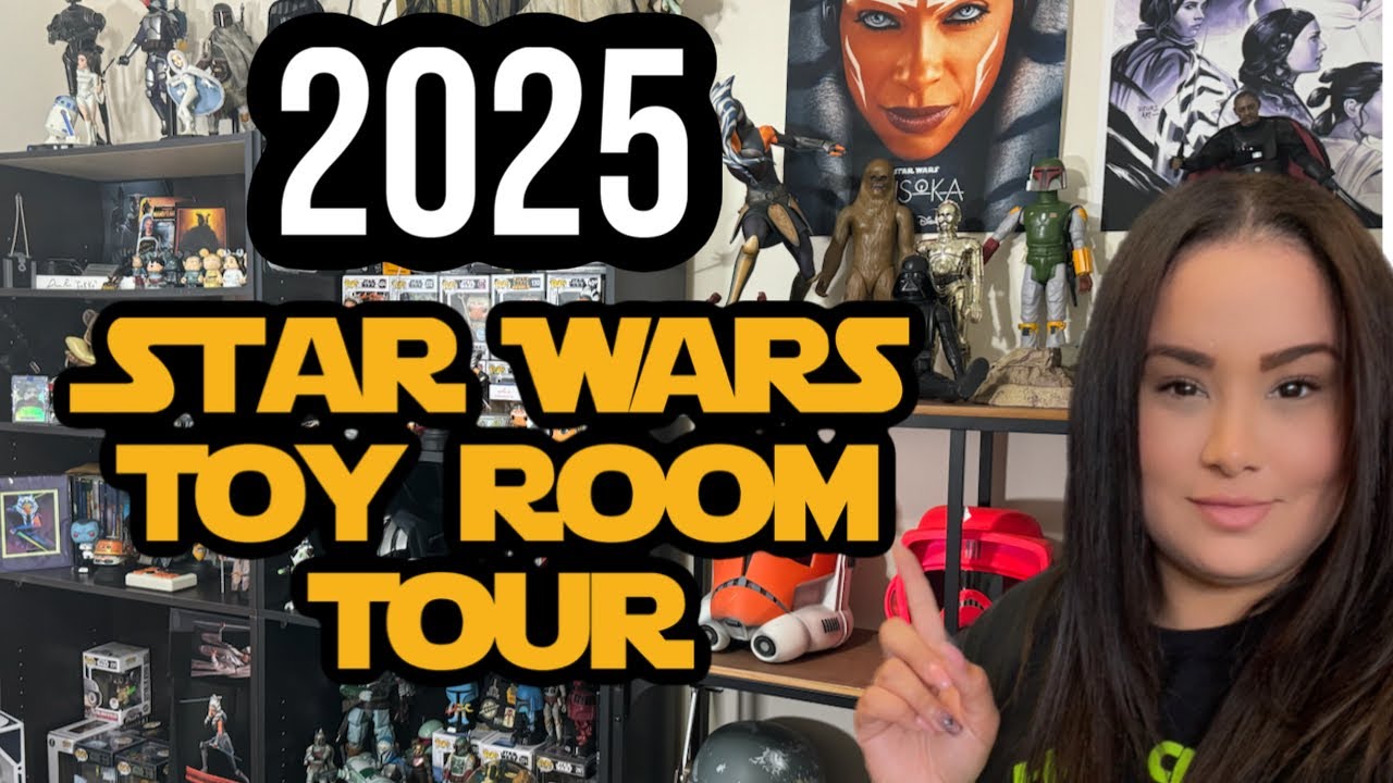 MY STAR WARS ROOM TOUR 2025!!!!