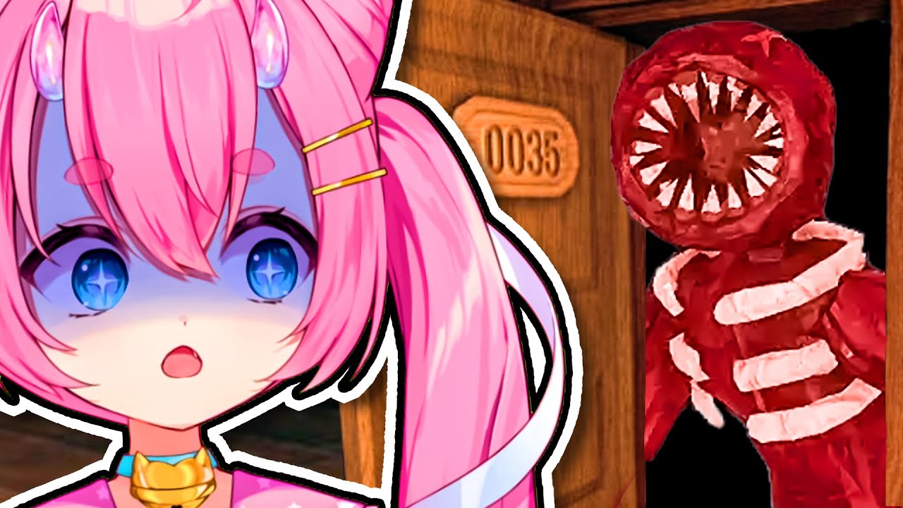 Vtuber Plays Roblox DOORS For The First Time...