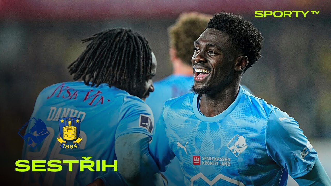 Randers FC vs. Br&oslash;ndby IF 4:2 | 3F Superliga | 21. kolo | SESTŘIH
