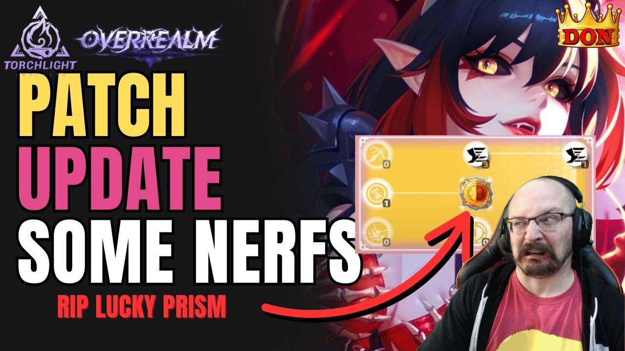 Patch Notes Update October 9th for Torchlight Infinite Overrealm