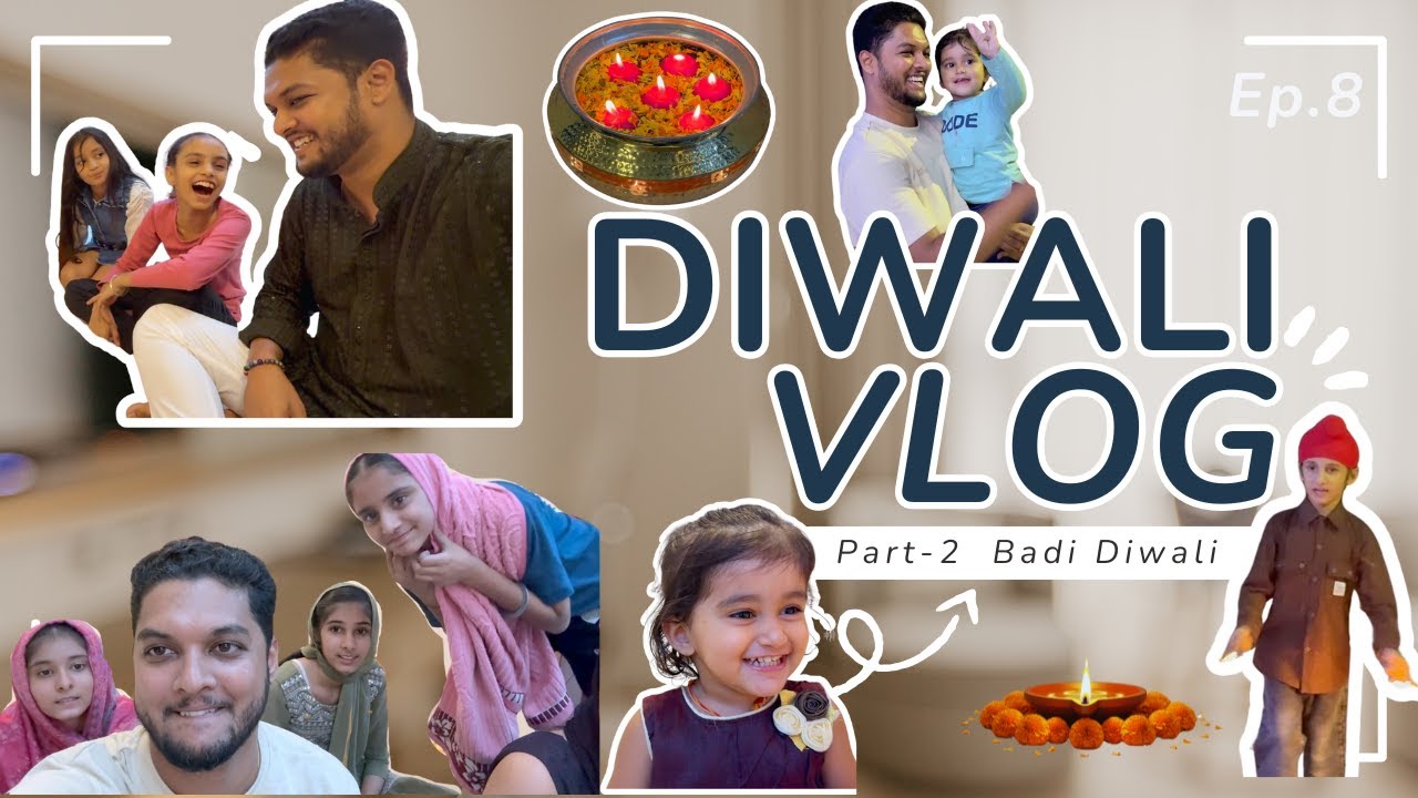 Ep.8 | The Diwali Celebration | Puja, Crackers & Kids’ Dance Party ✨