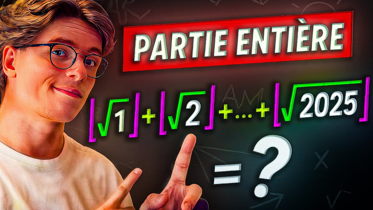 Peux-tu résoudre ça sans calculer une seule racine carrée ?