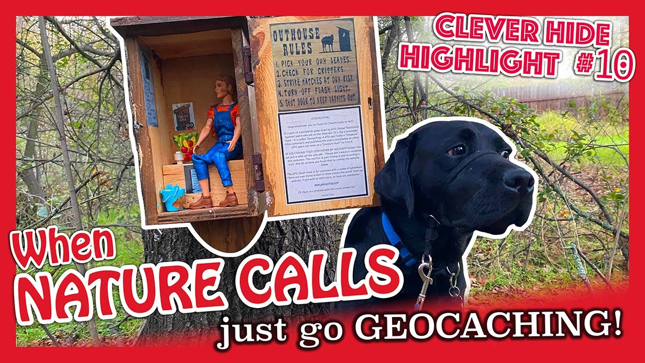 When NATURE CALLS just go geocaching! | Clever Hide Highlight #10 (GCNW)