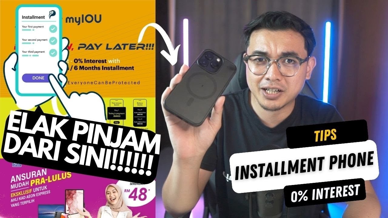 ELAK DITIPU BELI PHONE! tips installment telephone idaman anda
