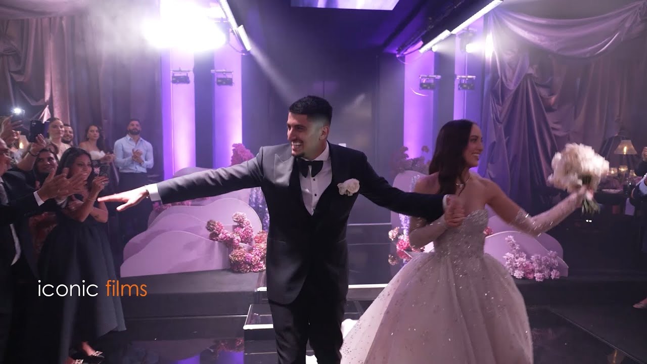 Must see Arabic Wedding Entry - Bride & Groom Lebanese Wedding