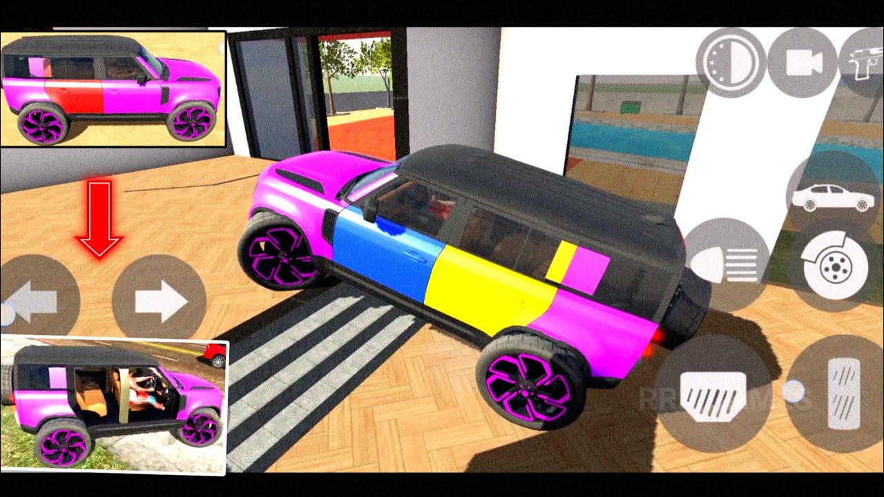 Franklin Order Buy Modified Defender Wala Game Car Game Gadi Indian Car Simulator Game! RRA GAMES#90
