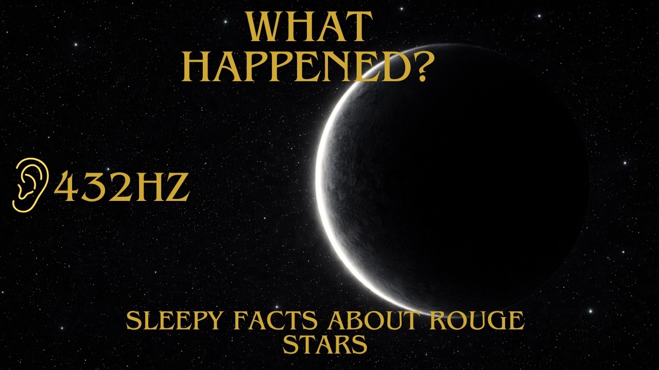 Sleepy Facts About Rogue Planets That Drift Alone Forever (to Sleep To)