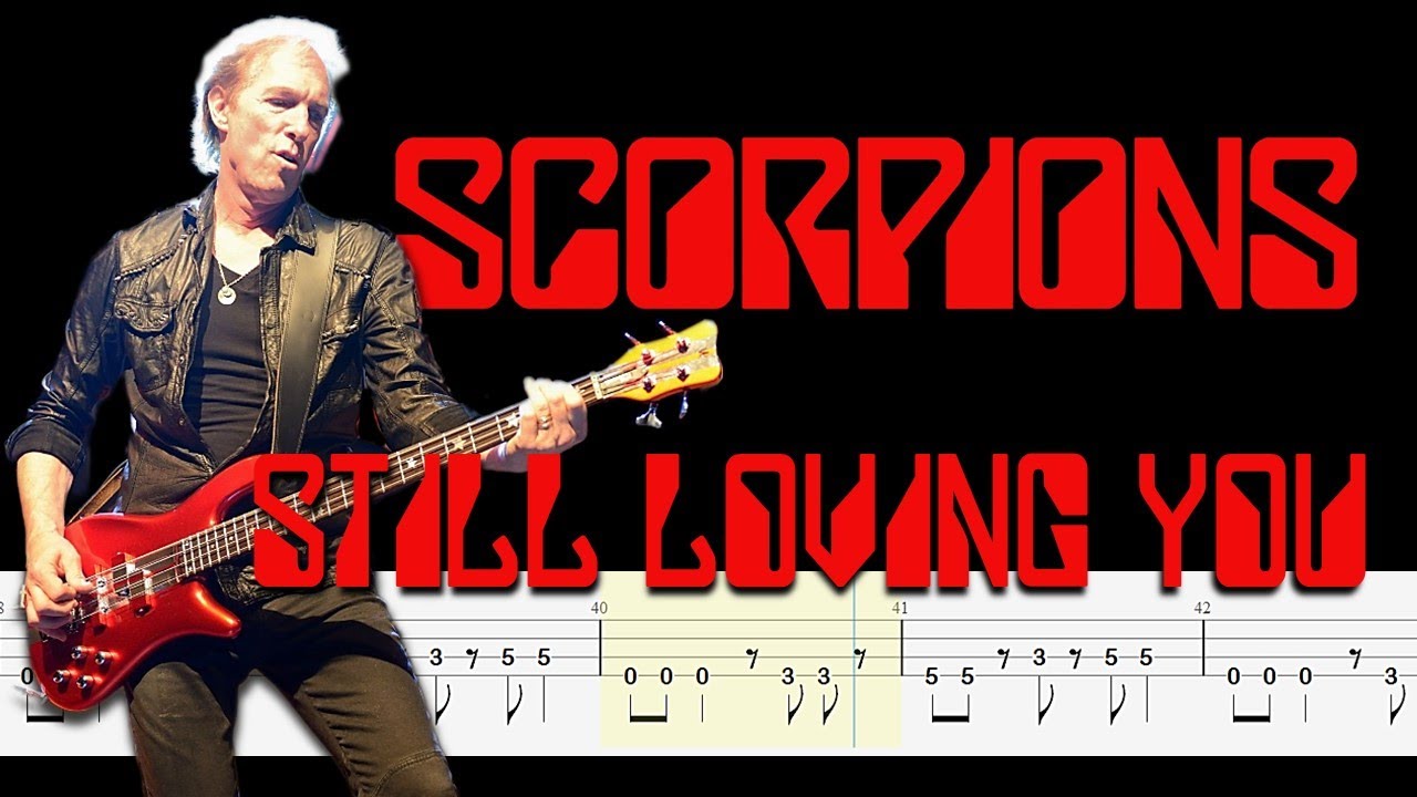 Scorpions - Still Loving You (Bass Tabs | Notation) By @ChamisBass  #chamisbass #basstabs