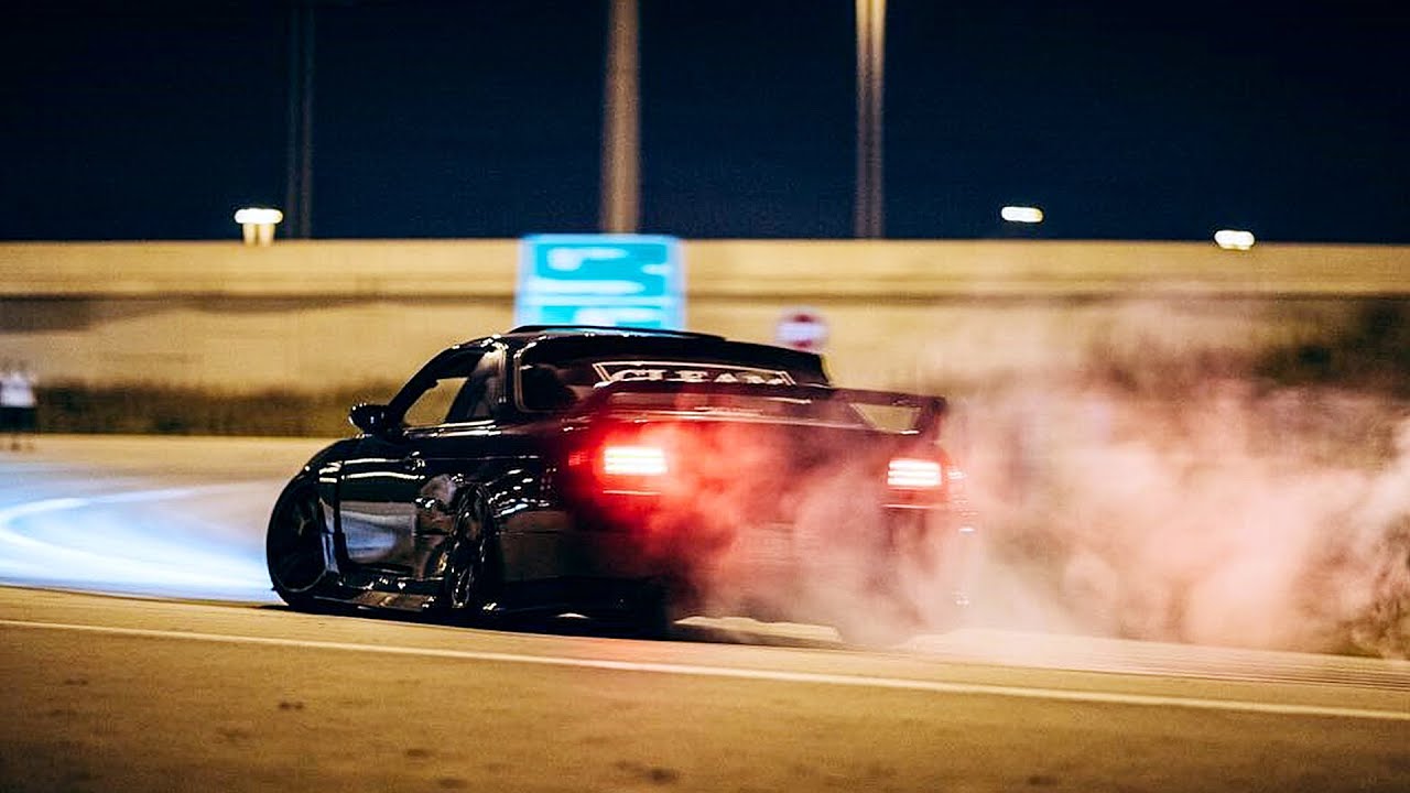 Outside DRIFT from USA [Skid / Street / Powerslide / Touge Drifting]