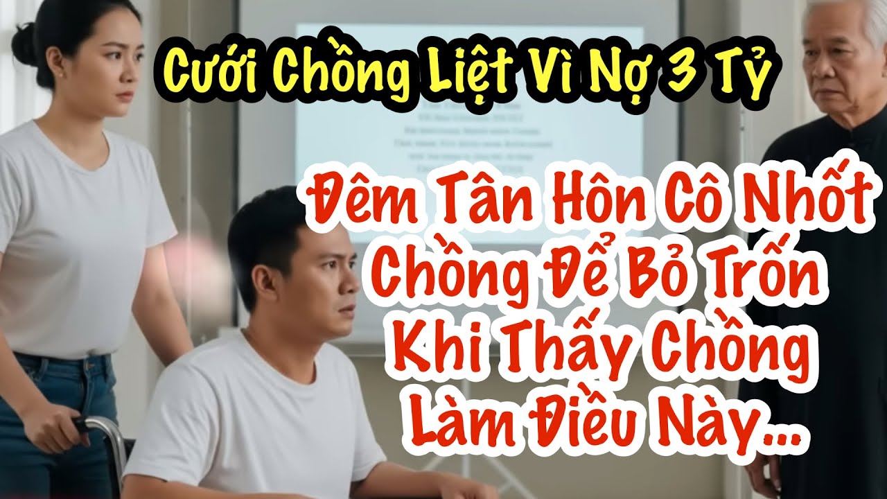 Cưới Chồng Bị Liệt Vì Nợ 3 Tỉ. Đêm Tân Hôn Cô Nhốt Chồng Để Bỏ Trốn Khi Thấy Chồng Làm Điều Này…