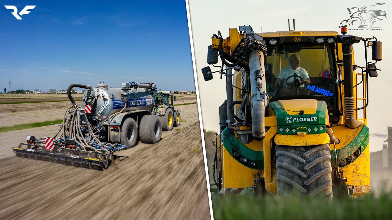 |😮NEW ENTRY😮Ravizza OverTruck2 + JohnDeere 6230R & Ploeger AT4103|Interramento Digestato XXL|Mason|
