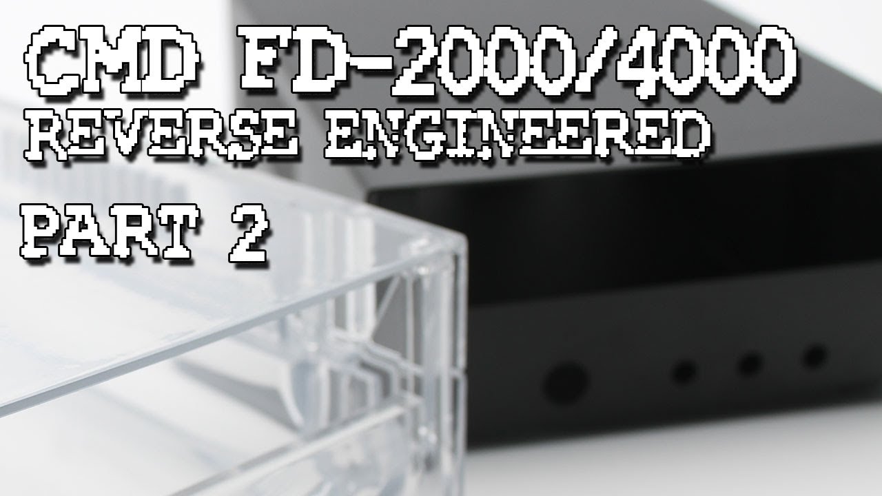 CMD FD-2000/FD-4000 Reverse Engineered - Part 2