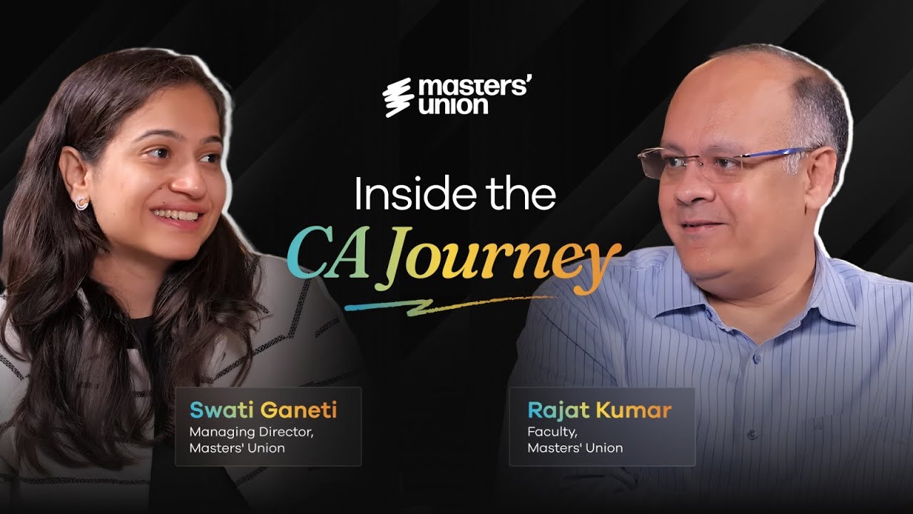 Inside CA and Investment Banking with Mr. Rajat Kumar
