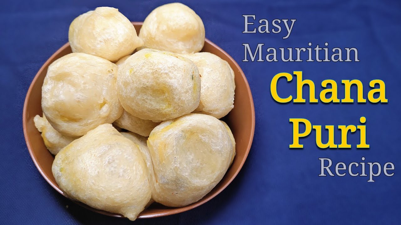Easy Mauritian Chana Puri Recipe | Ramadan Special