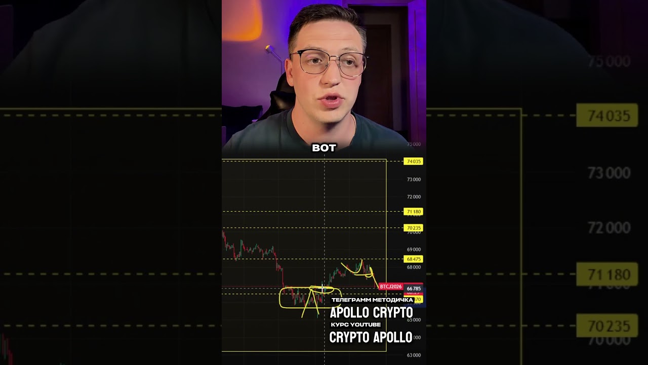 🟢 Биткоин, понедельник, потеряли все 30,30,2026 🟢 #crypto #trading #btc #биткоин #трейдинг