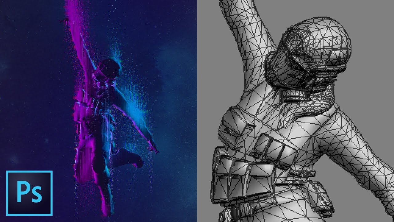 Create a 3D Character Photoshop CC Tutorial