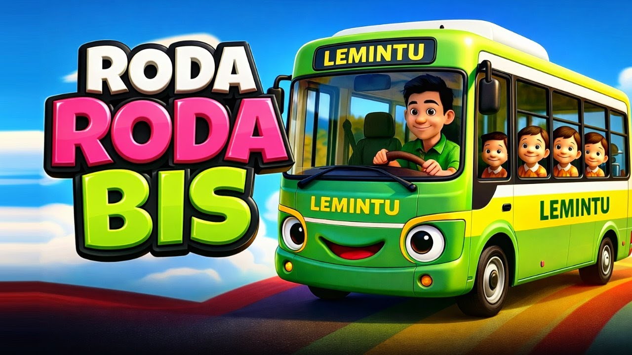 RODA RODA BIS  🚌 | Lagu Anak Anak Ceria