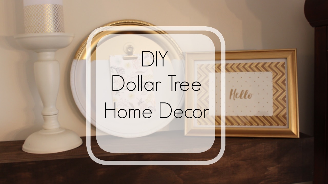 DOLLAR TREE DIY HOME DECOR | EASY HOME DECOR CRAFTS | hip 'n creative