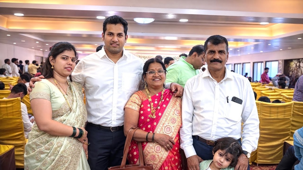💖 बहिणीच्या लग्नातील खास क्षण | कुटुंबासोबत आनंद ❤# engagement#love#volg#familyportrait#pari 