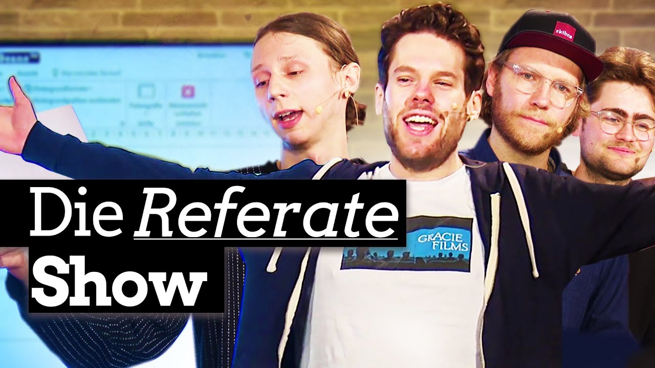 Die Referate Show | Florentin vs. Valle vs. Nils vs. Fabian