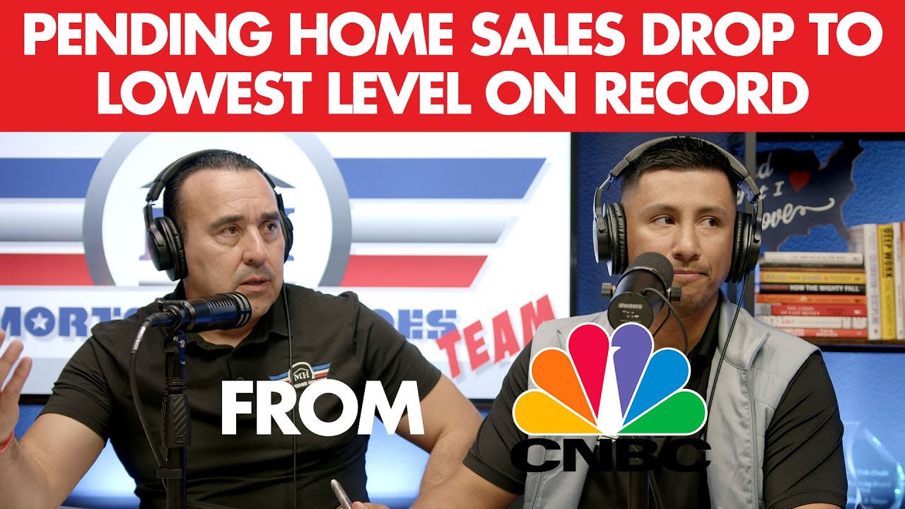 Pending home sales drop to the lowest level on record in January
