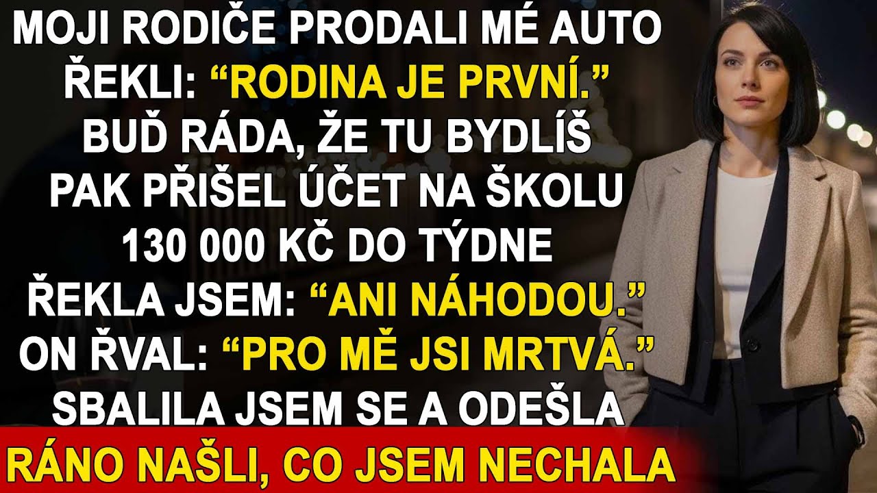 Moji rodiče mi v den narozenin prodali auto: „Rodina je první, buď vděčná“
