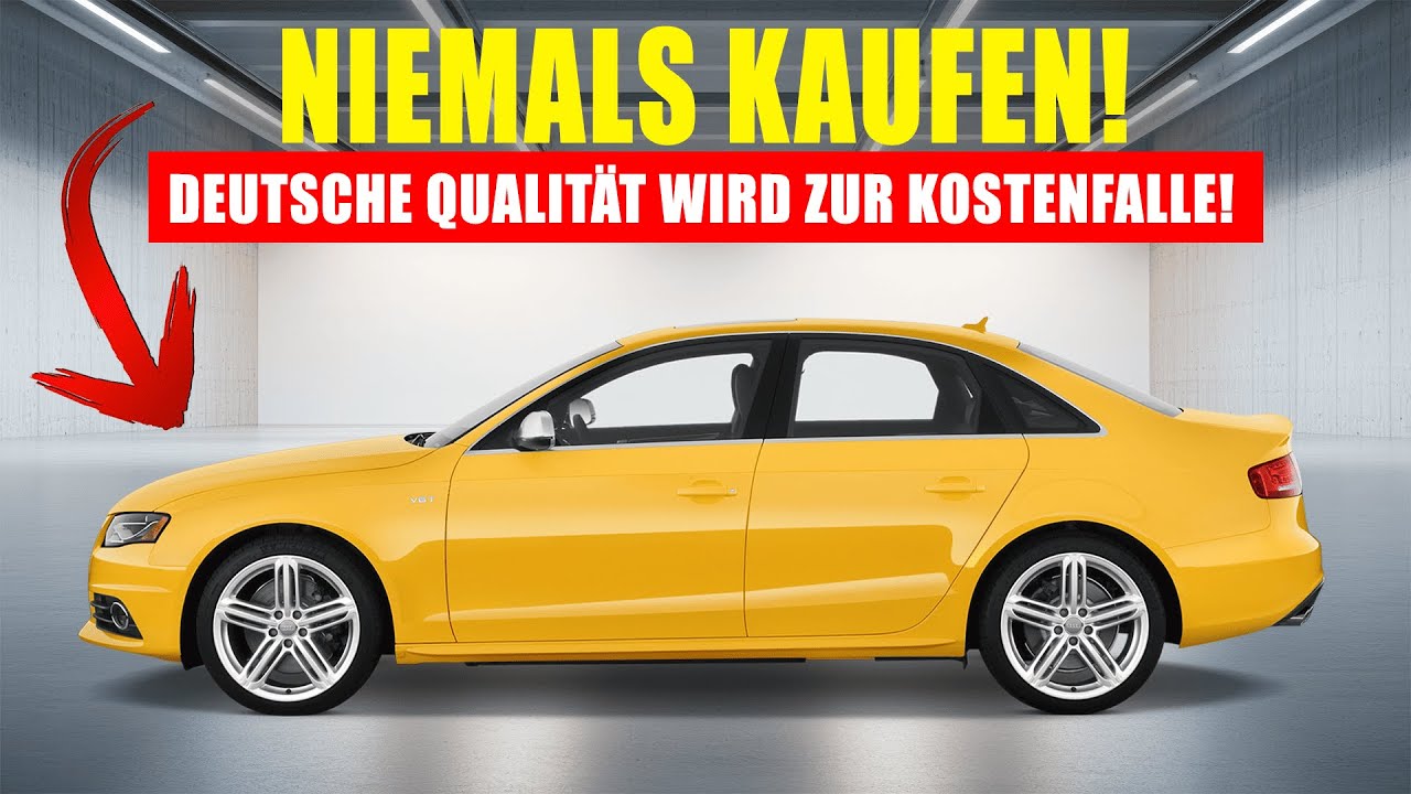 Diese 10 deutschen Autos ruinieren dein Konto &ndash; blo&szlig; nicht kaufen!
