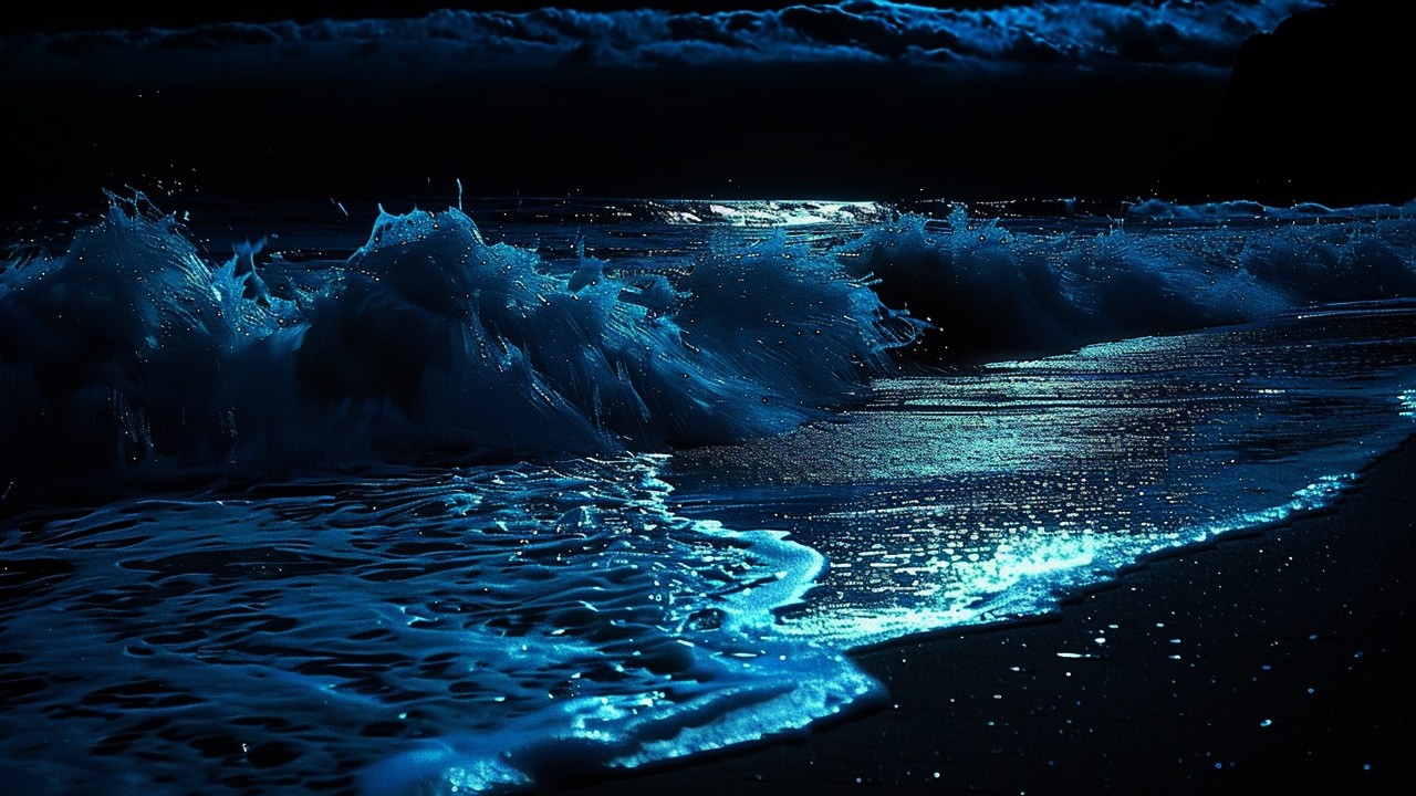 Ocean Waves For Deep Sleep 🌊 Fall Asleep Fast & Stay Asleep | Dark Screen 24H