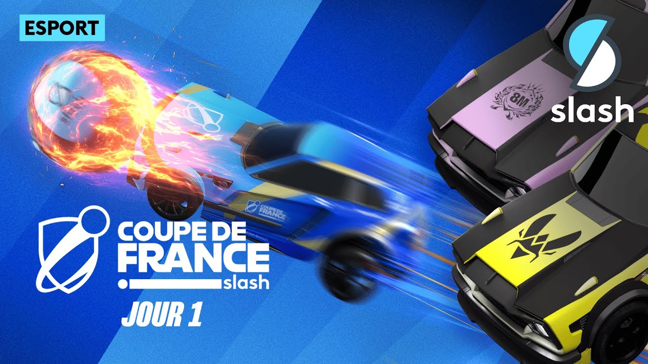 Coupe de France slash x Rocket League Day 1 - Replay