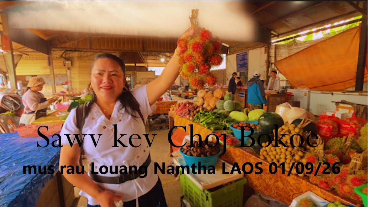 Sawv kev Choj Bokeo mus rau Louang Nam Tha Laos 01/09/2026.