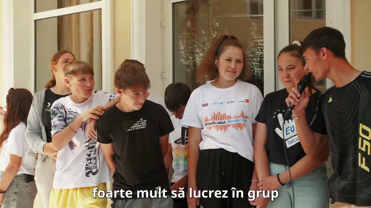 Tabăra „Tineri în acțiune”, ediția 2025, a reunit peste 340 de tineri din Moldova și Ucraina