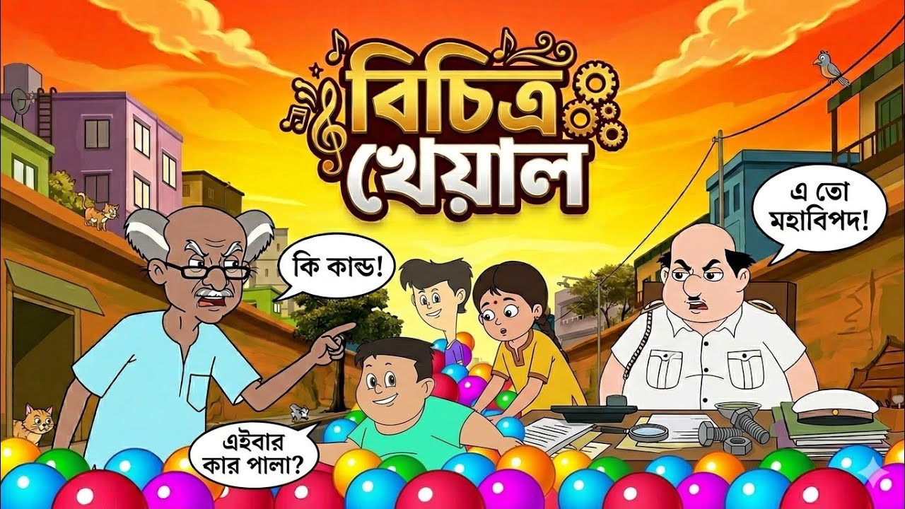 বিচিত্র খেয়াল | Nut Boltu | নাট বল্টু | new episode #natboltu #gultemama 