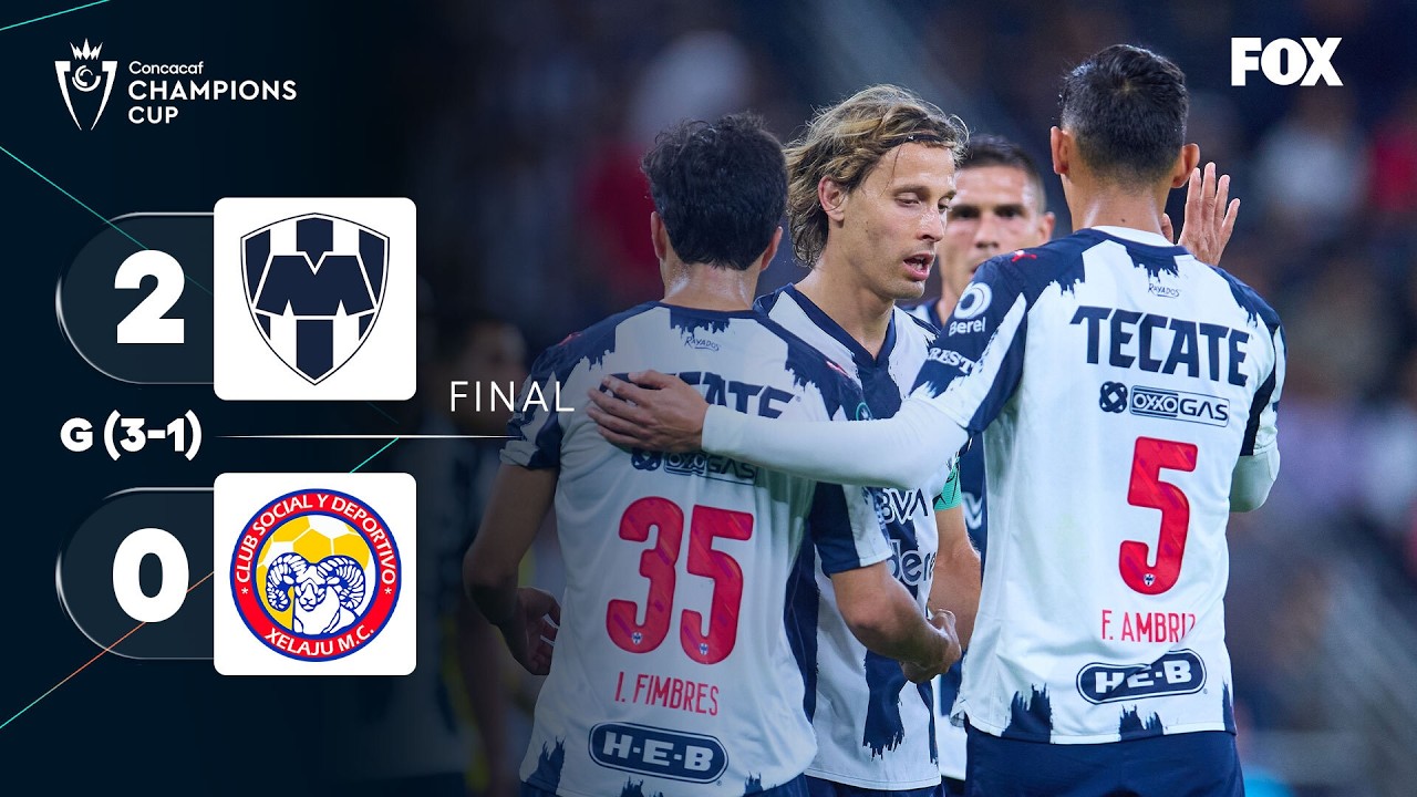 MONTERREY (3) 2-1 (1) | RESUMEN | CONCACAF CHAMPIONS CUP | VUELTA PRIMERA RONDA